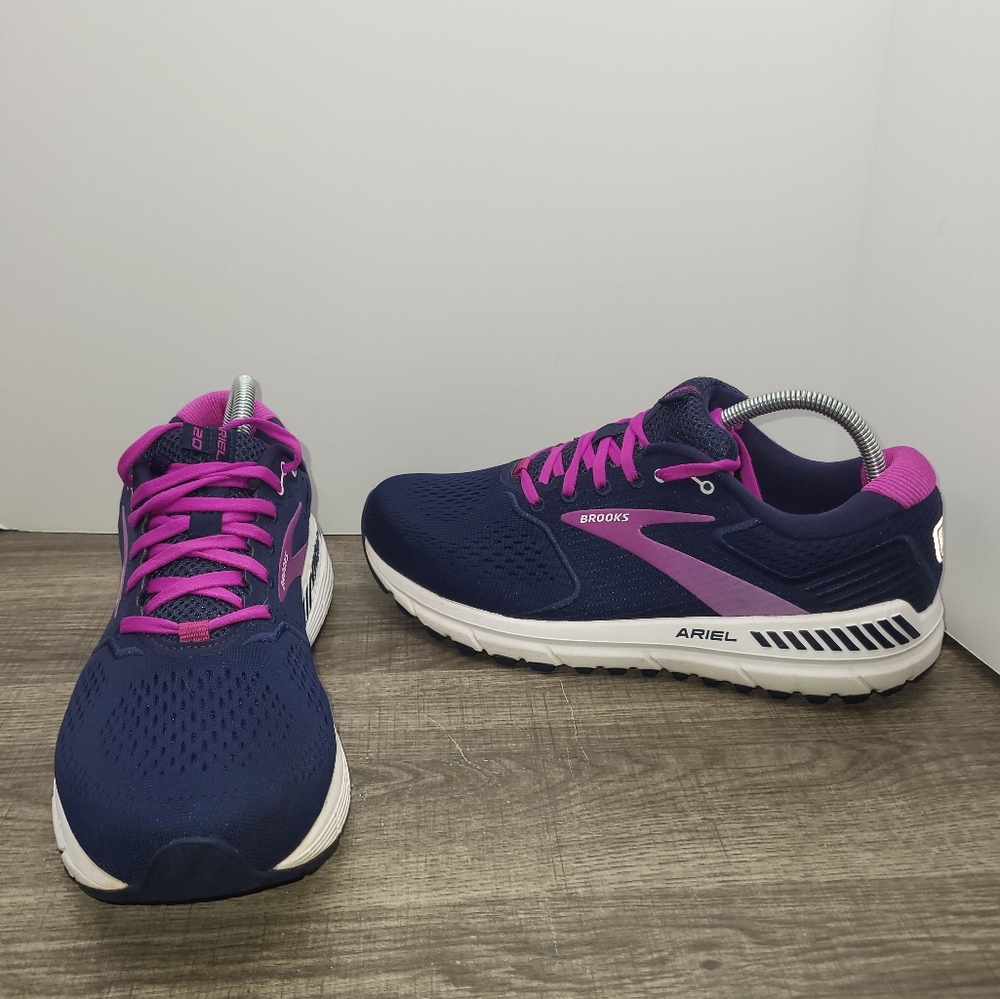 Brooks Womens Ariel 20 1203151B491 Blue Running Shoes Sneakers Size 11 B